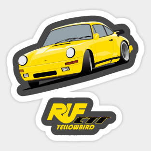 RUF CTR Yellowbird Sticker